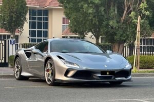 Ferrari F8 gray Coupe