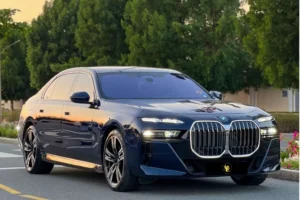 BMW 735I BLUE