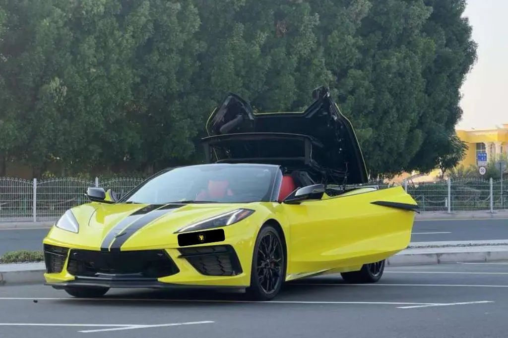 Chevrolet Corvette Yellow