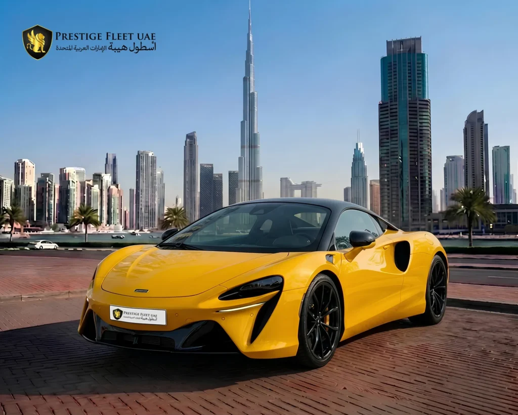 McLaren Artura Yellow 2024