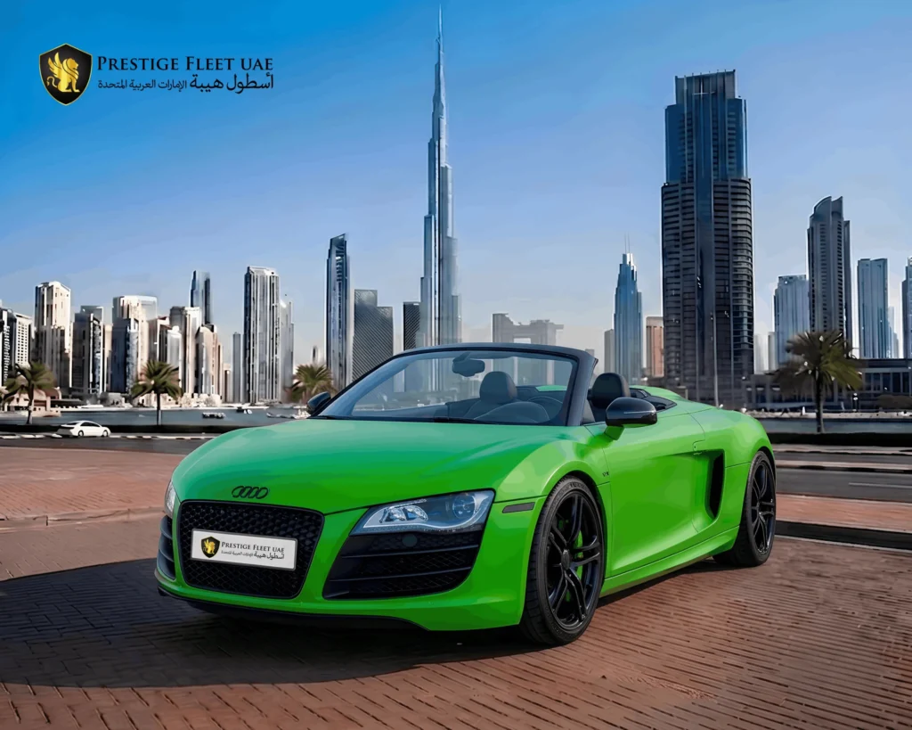 R8 Green Convertible