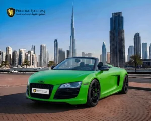 Audi R8 Convertible Green image 1