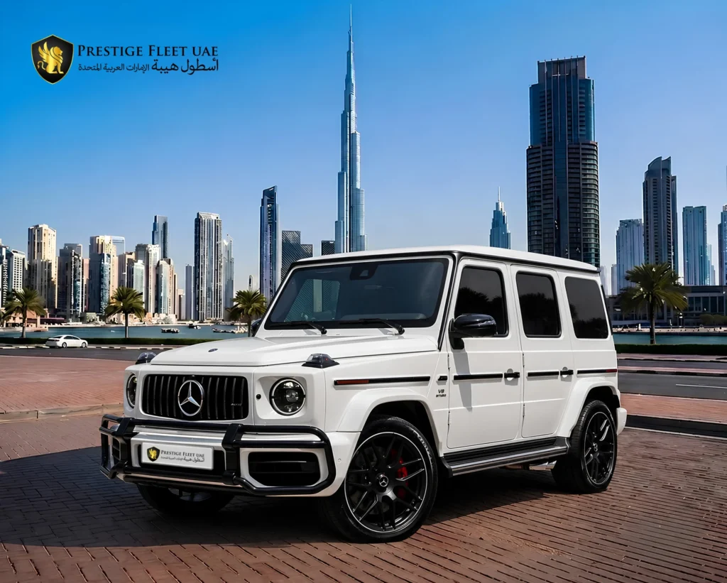 Mercedes G63 White