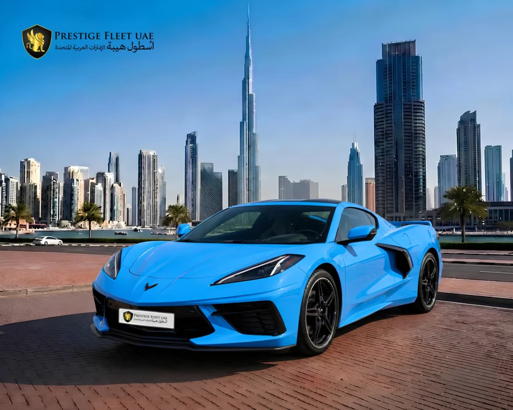 Chevrolet Corvette Light Blue