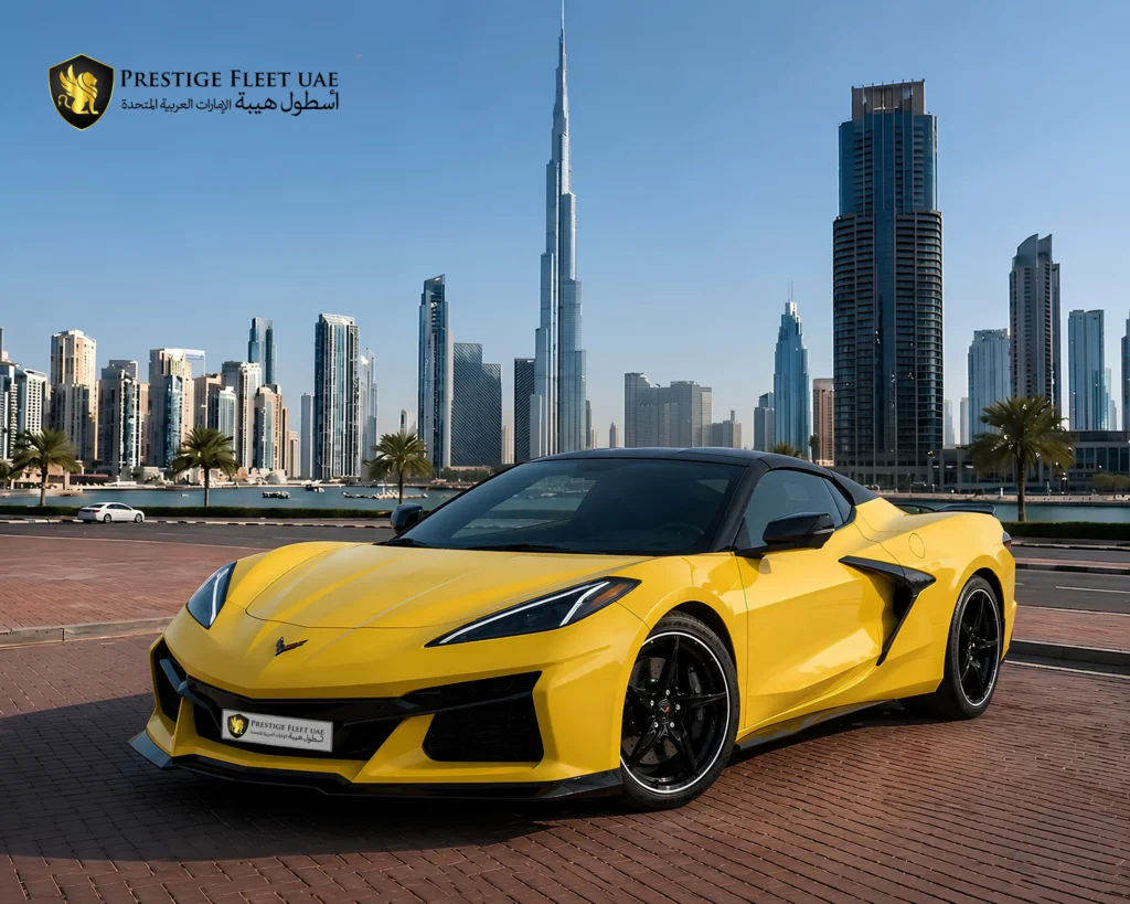 Chevrolet Corvette Yellow