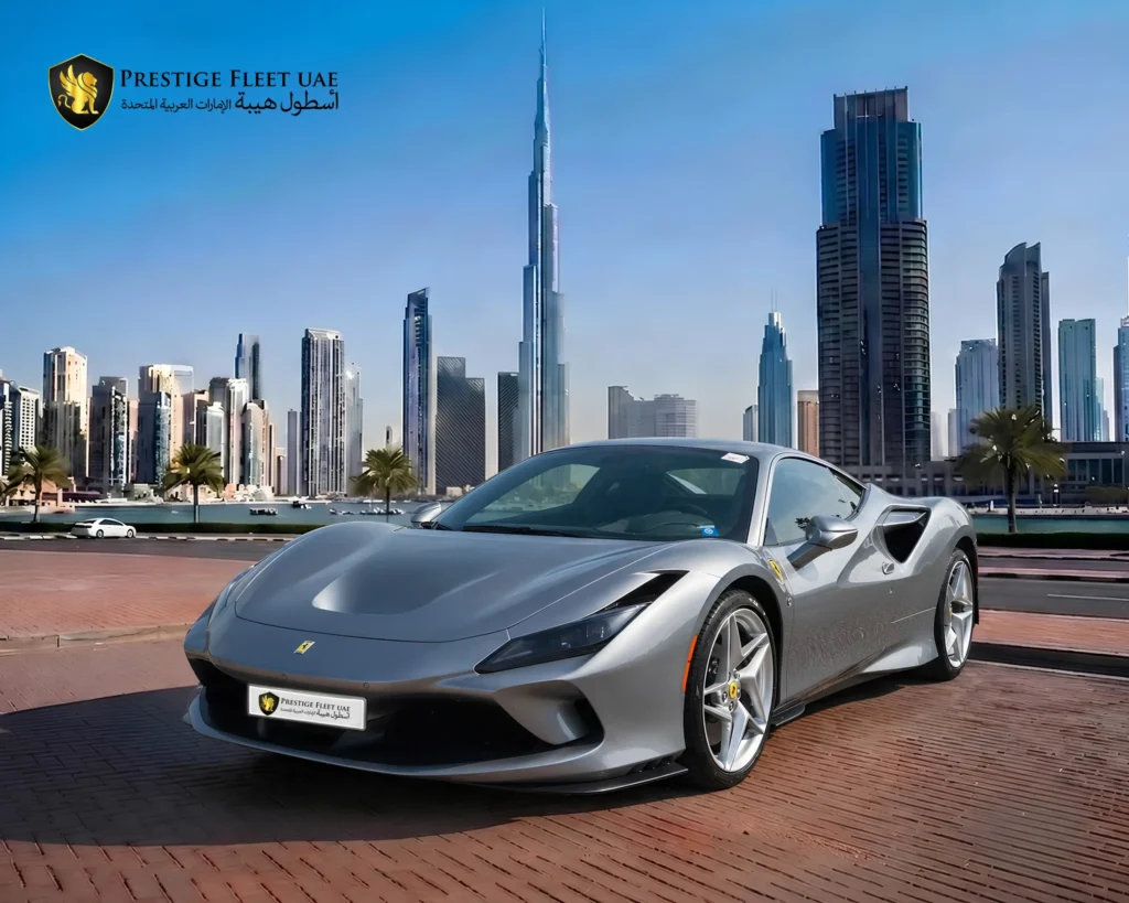 Ferrari F8 gray Coupe