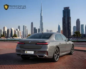 BMW 7 Series Grey image 3