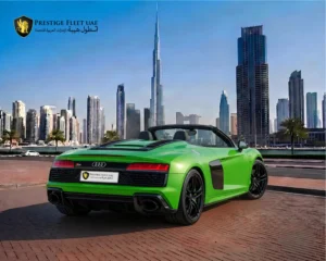 Audi R8 Convertible Green image 3