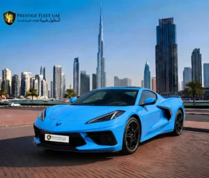 Chevrolet Corvette Light Blue