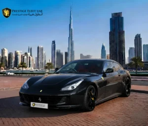 Ferrari GTC 4 Black Rental