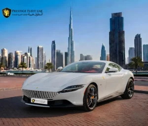 Ferrari Roma White Rental